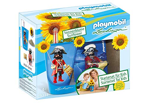 Preisvergleich Produktbild PLAYMOBIL Starterset für Kids blau, Blumentopf und Playmobilfigur