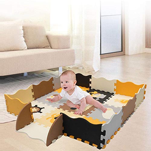 Jeux Et Jouets 23 Pcs Ezizb Tapis De Sol Epais Pour Leveil De Bebe Puzzle Mousse Souple Alphabets Chiffres Tapis De Jeu En Mousse Pour Bebe Avec Barriere Tapis D Eveil