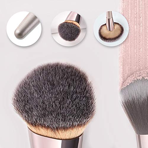 Bbl Angled Makeup Brush Synthetic Contour Face Kabuki Foundation Brush For Blending Liquid Powder Bb Cream Buffing Bronzer Cosmetics Tools Applicator #TOP6