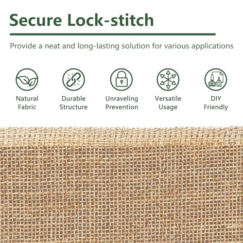 Image of Burlap Fabric Roll 40 inch x 40 Feet, Natural Jute Tree Wrap for Garden | Made from Natural Linen Fabric, Widely Used in DIY Projects, Reusable, Suitable for Both Indoor and Outdoor Use