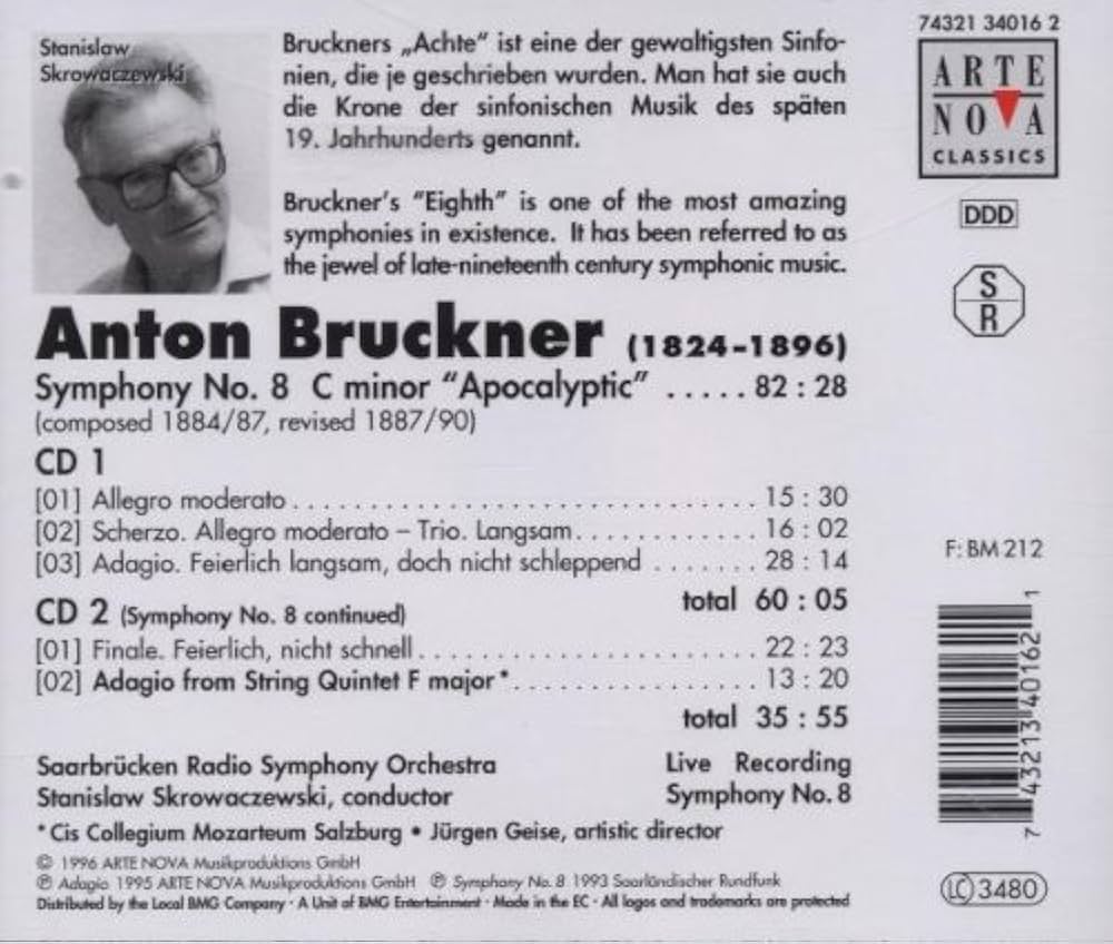 Amazon.com: Bruckner: Symphony No. 8 