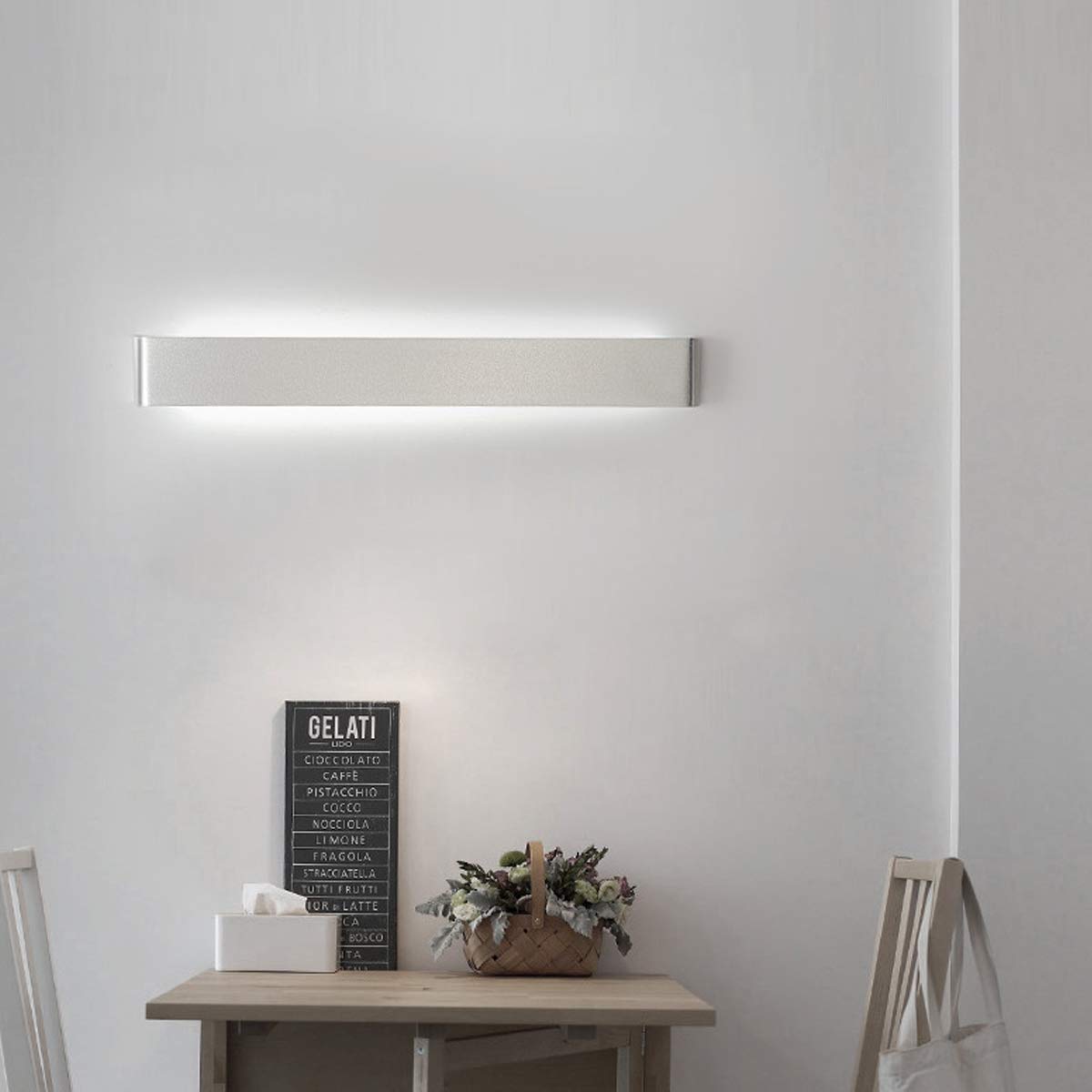 Shift Up&Down Wandlamp Champagne/Zwart | Ks verlichting