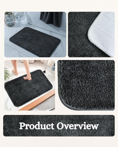 Image of Anti Slip Backing Soft Washable Anti Skid Rug for Bedroom, Living Room & Hall Home Decor (Set of 2 pc)