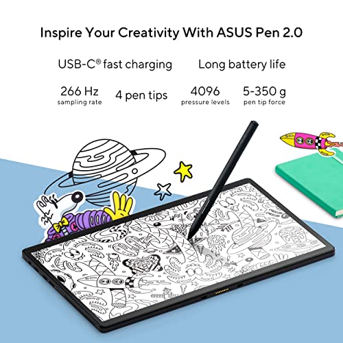 Asus Vivobook 13 Slate Oled Steven Harrington Edition 2-In-1 Laptop, 13.3” Fhd Oled Touch Display, Intel Pentium Silver N6000 Cpu, 8Gb Ram, 256Gb Ssd, Windows 11 Home, Black, T3300Ka-Db26T-S #TOP5