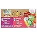 GoGo squeeZ Organic Fruit & veggieZ Applesauce and Puree Variety Pack, Pedal Peach and Boulder Berry, 3.2 oz (Pack of 12), Unsweetened Snacks for Kids, BPA Free Pouches