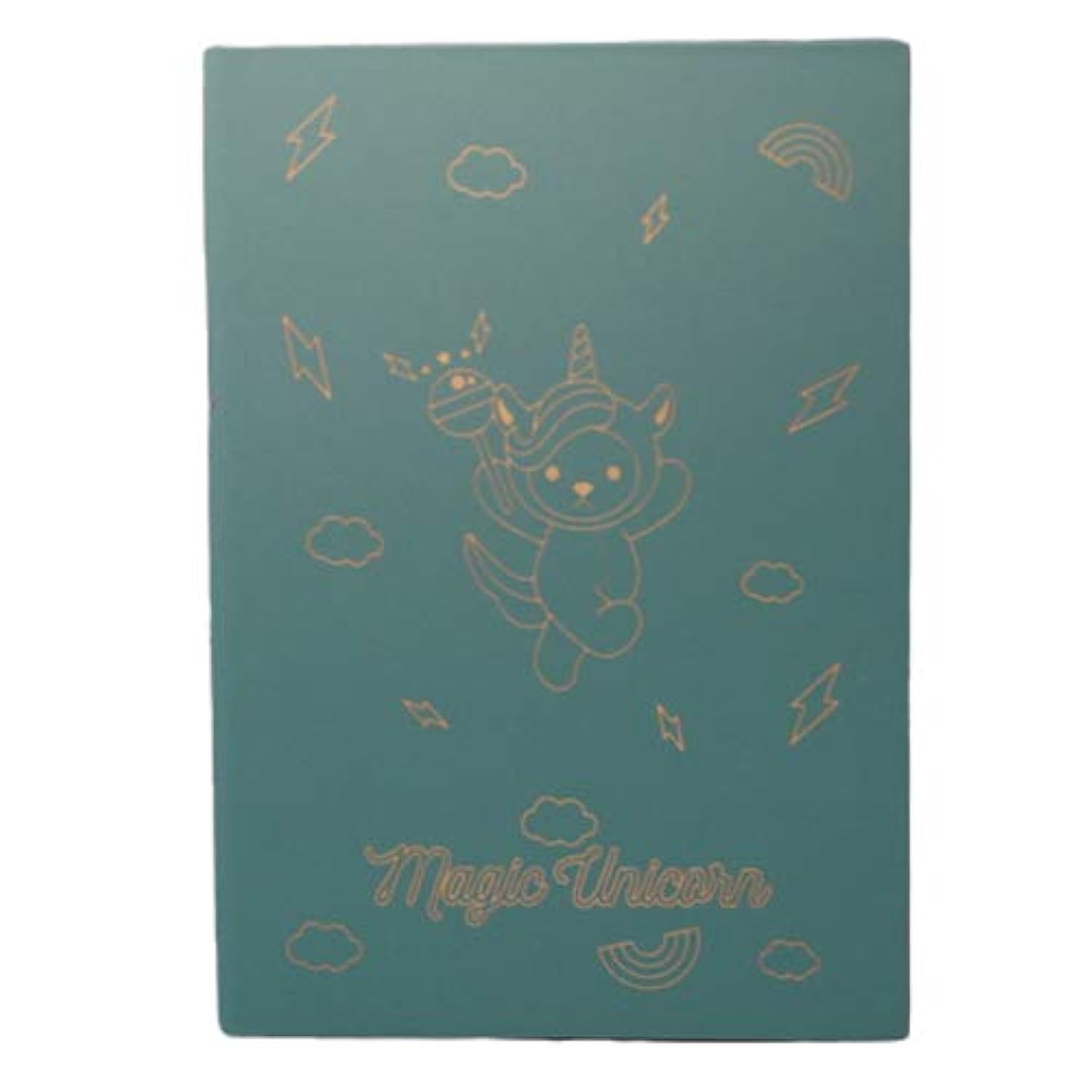MUMUSO UNICORN 25K LEATHER NOTEBOOK (GREEN)/6941347720722