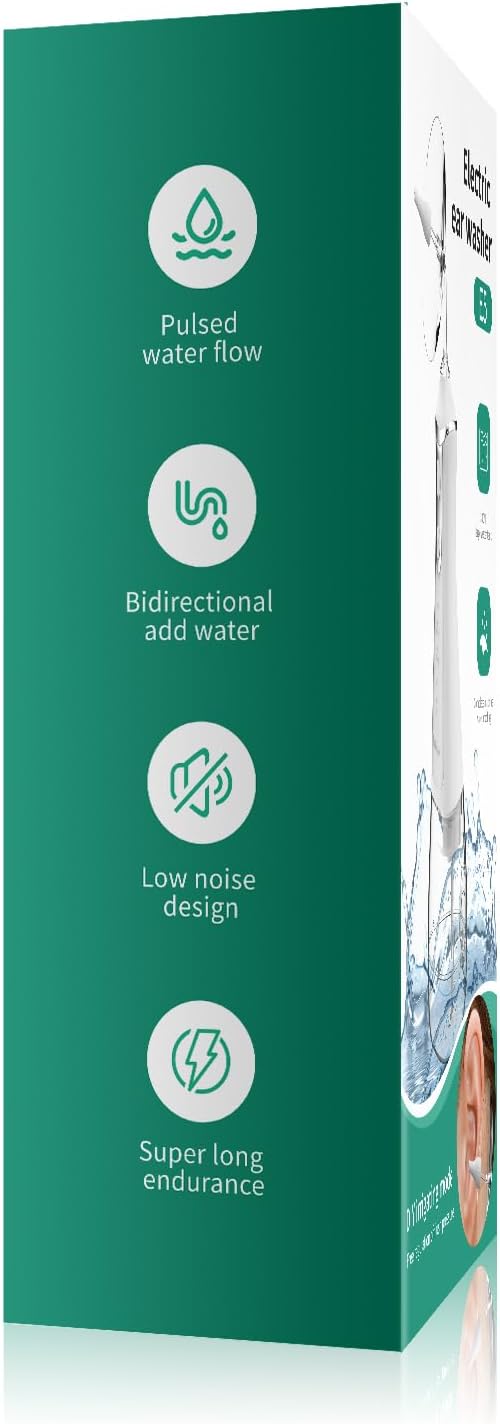 Ear Wax Removal Kit, Electric Ear Cleaning Tool with Ear