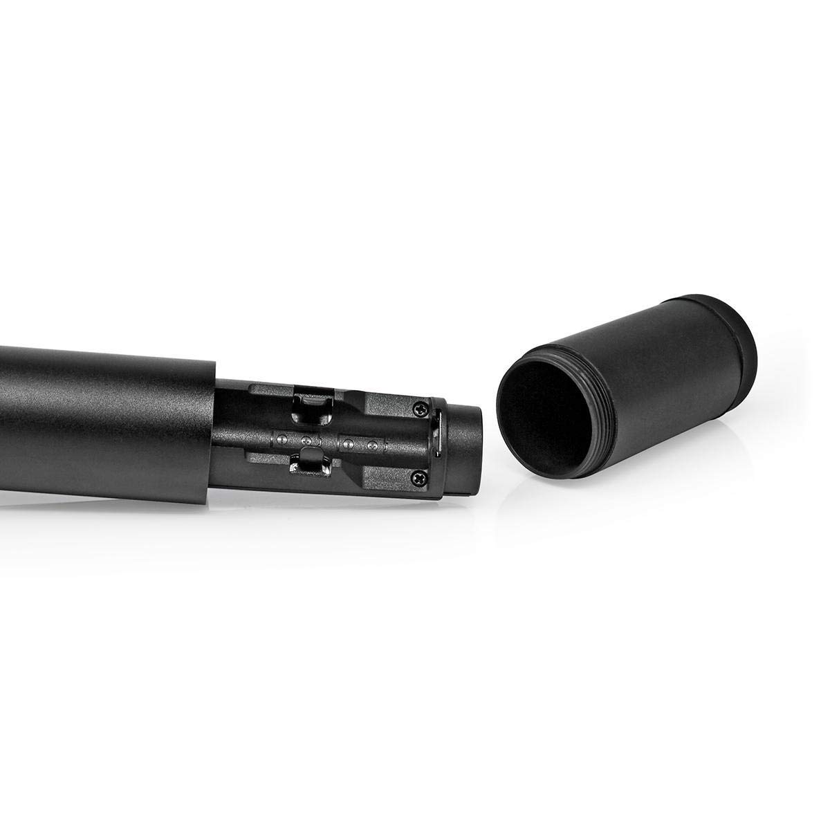 Set microfono wireless - 20 Canali - 1 microfono - Cardioide - 70 Hz - 13 kHz - 1000 Ohm - -95 dB - Controllo del Volume - Nero