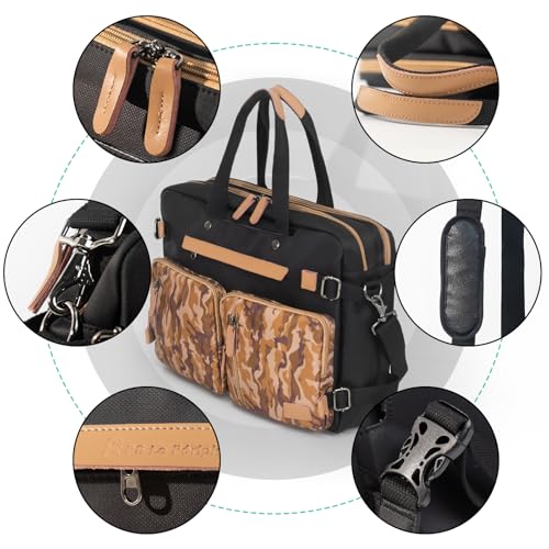 Image of 3-in-1 15.6 /17.3 inch Laptop Backpack for Men /Women, Business Briefcase Work Backpack Messenger Bag(Lanny)