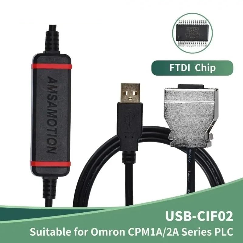 Programming Cable Suitable for USB-CIF02 Download Line CPM1 CPM1A/2A C200HS C200HX/HG/HE Series Download