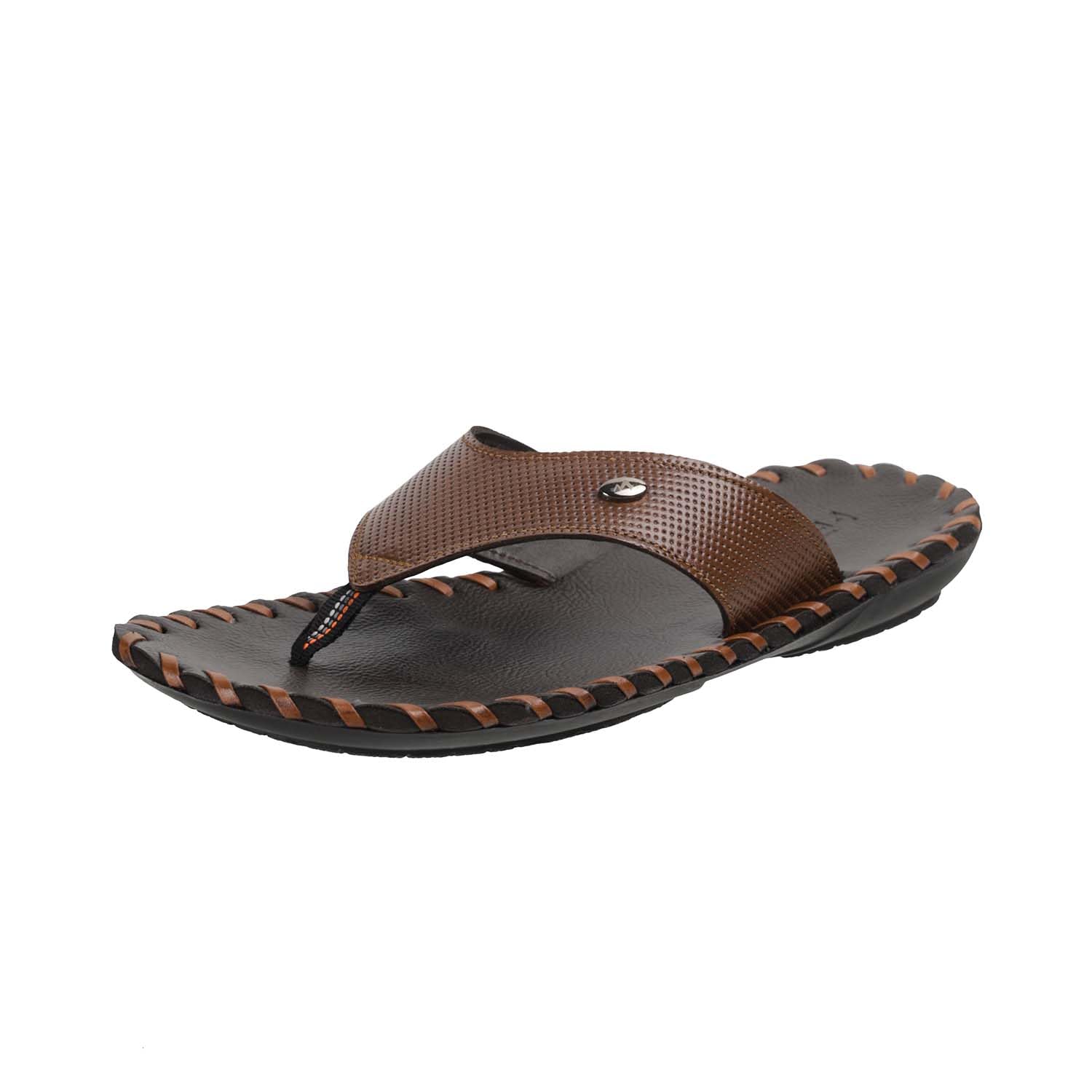 Metro Men Brown Casual Leather Chappal UK/9 EU/43 (16-240) (B0CHQSDRKM) Amazon Price History, Amazon Price Tracker