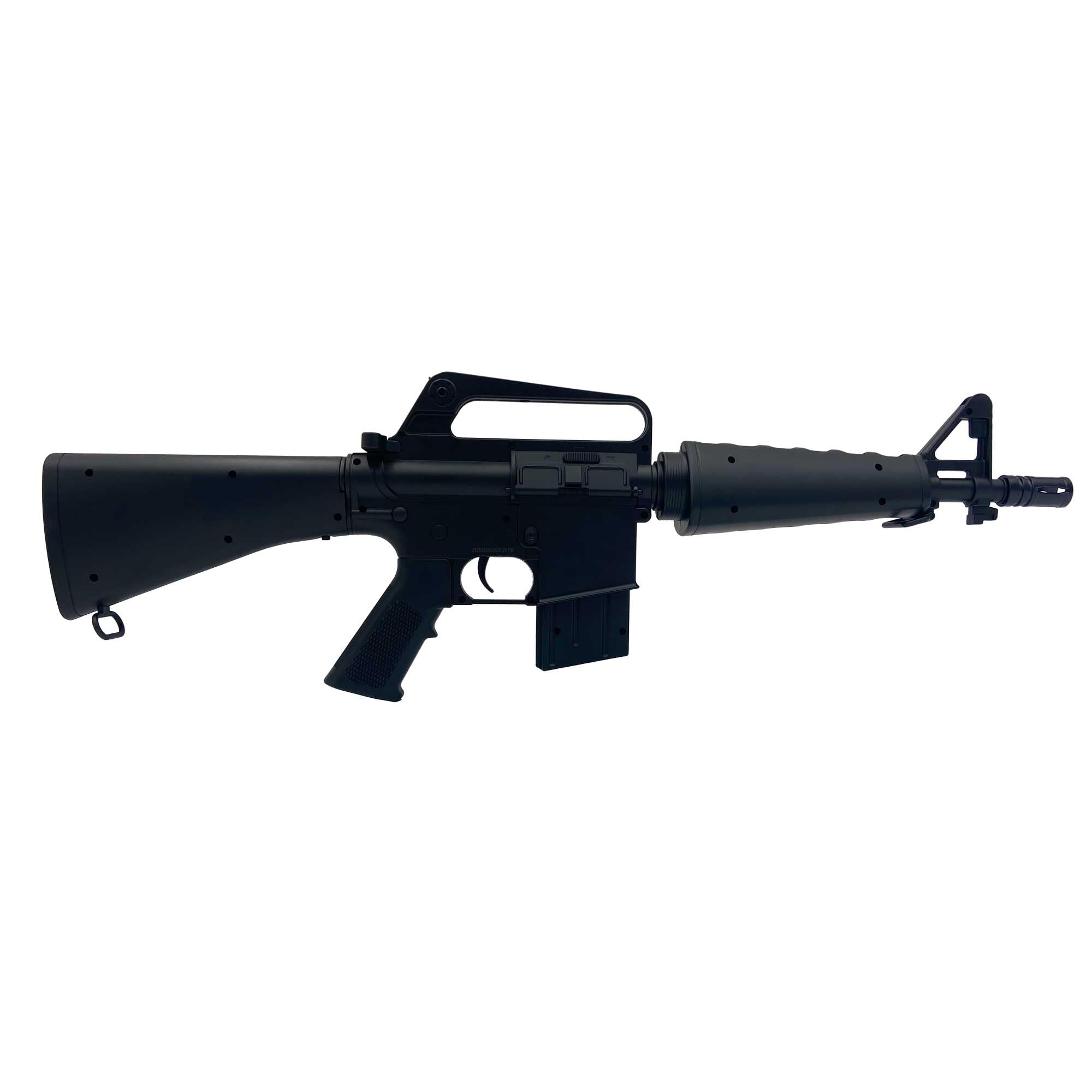 Confezione Fucile Airsoft Modello M308 Spring/Colori: Nero/Materiale: plastica ad Alta Resistenza/Potenza 0,5 Joule/Fornito con Accessori