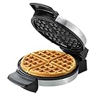 BLACK+DECKER WMB500 Traditional Belgian-Style Waffle Maker, Stainless Steel #3