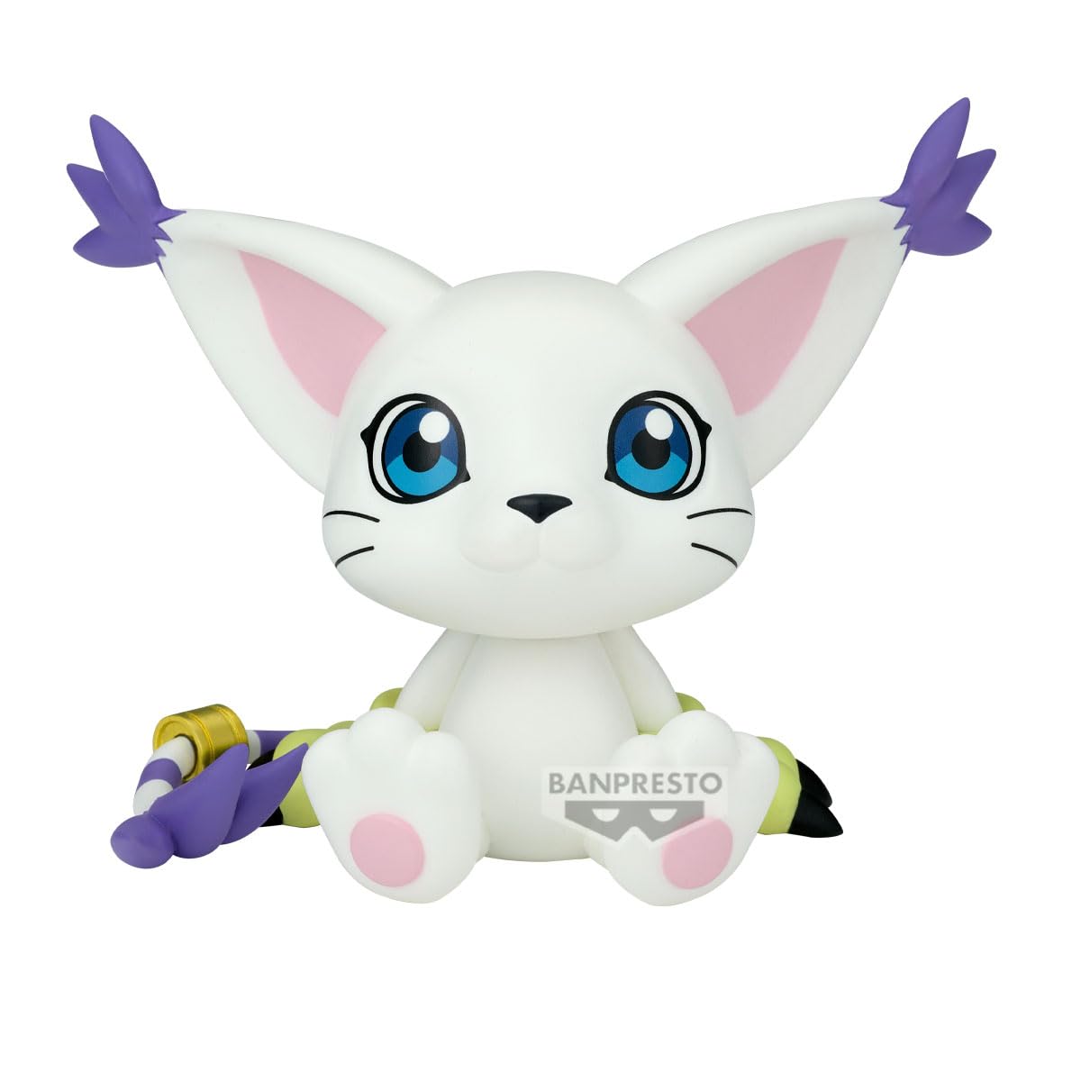 Banpresto Tailmon Digimon Adventure Action Figure - Sofvimates 9 cm - BP29900P Multicolor - Collectible Figure - Great for Anime Fans