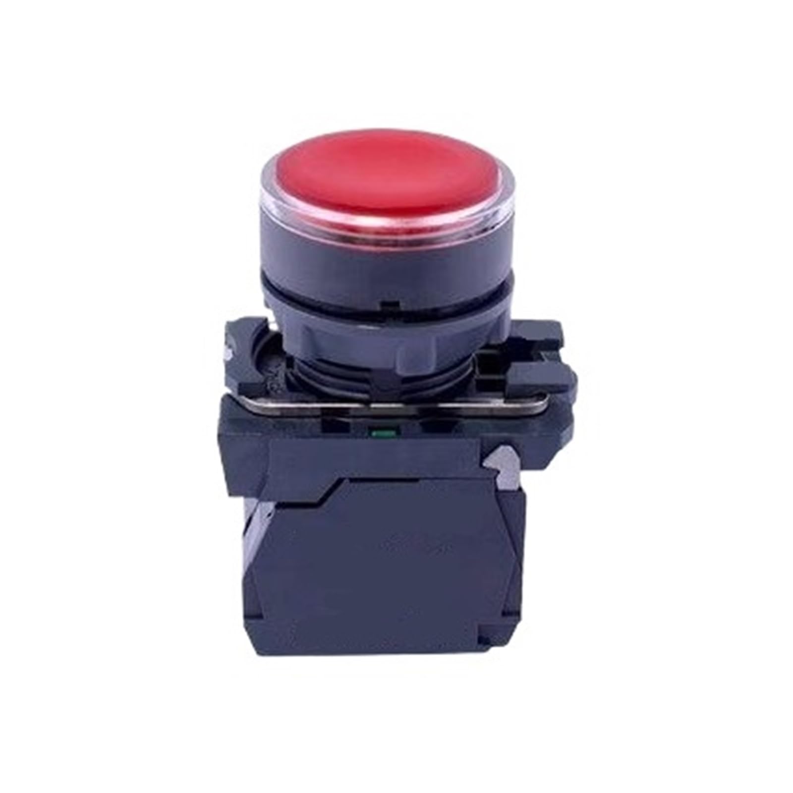 KKPOPP Push button switch XB5AW34B1C Red 24V 1NO Ø22 panel mount for industrial equipment and automation systems control
