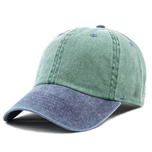 Image of The Hat Depot 100% Cotton Pigment Dyed Low Profile Dad Hat Six Panel Cap