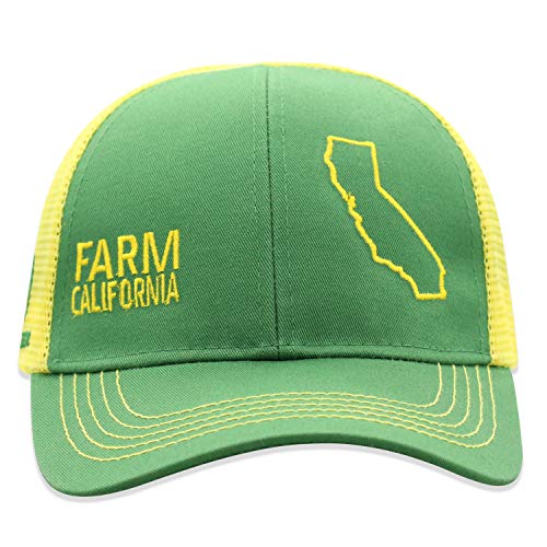 Casquette enfant John Deere California ajustable en mesh respirant