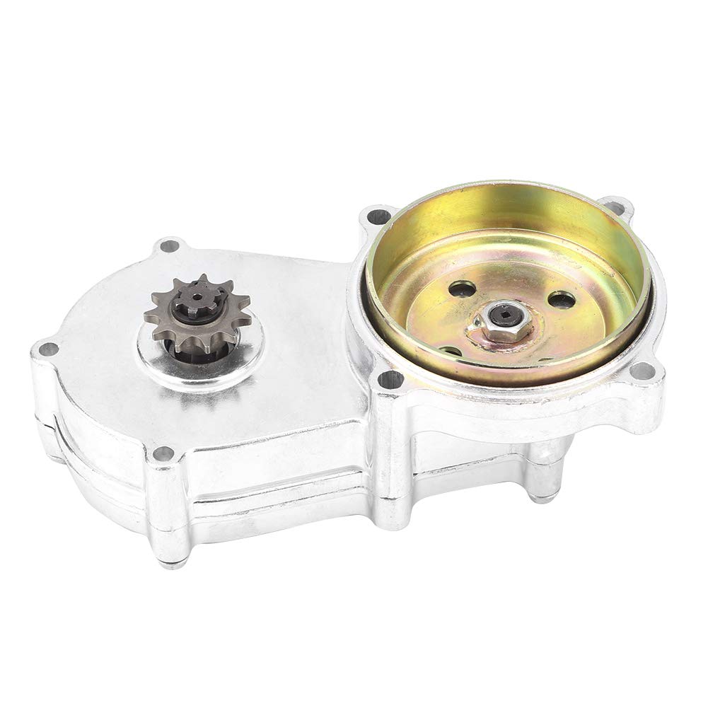 KIMISS Caja de cambios Embrague + Piñón para 47 cc 49 cc Mini Moto Dirt Bike Transmisión Reducción Caja de cambios Cadena Piñón Caja de cambios Embrague Tambor Campana Carcasa