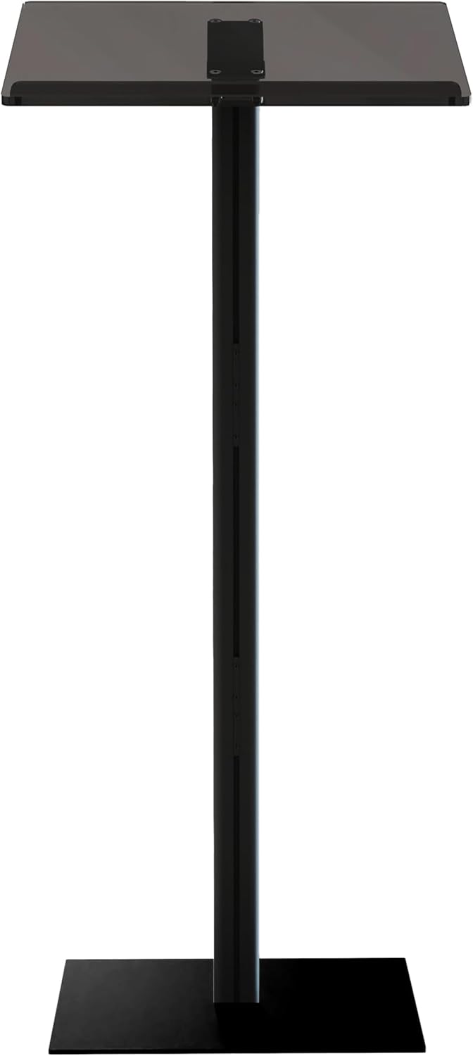 Orion Acrylic Presentation Stand with Storage Shelf