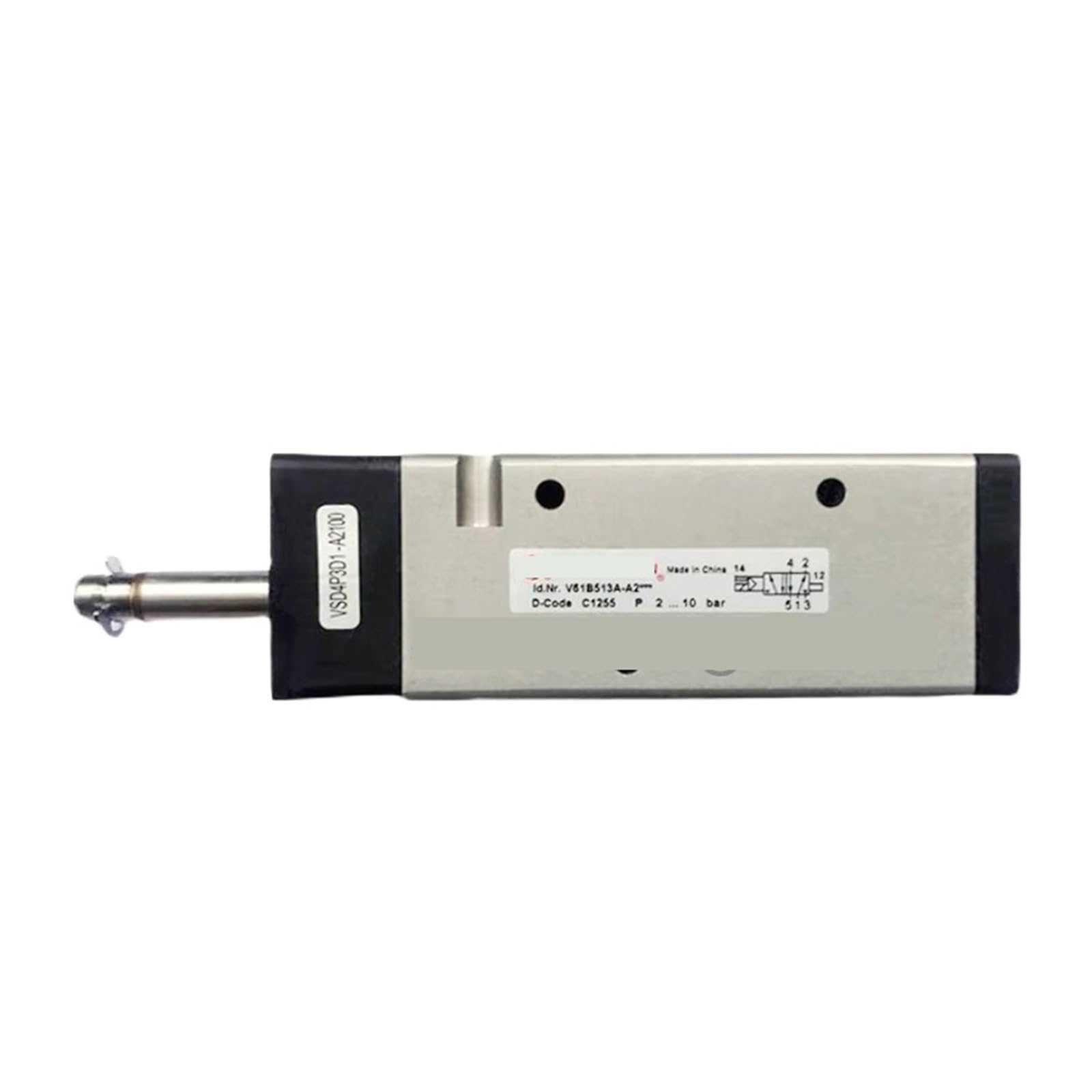Électrovanne V61B513A-A2 à haute tolérance thermique pour air comprimé