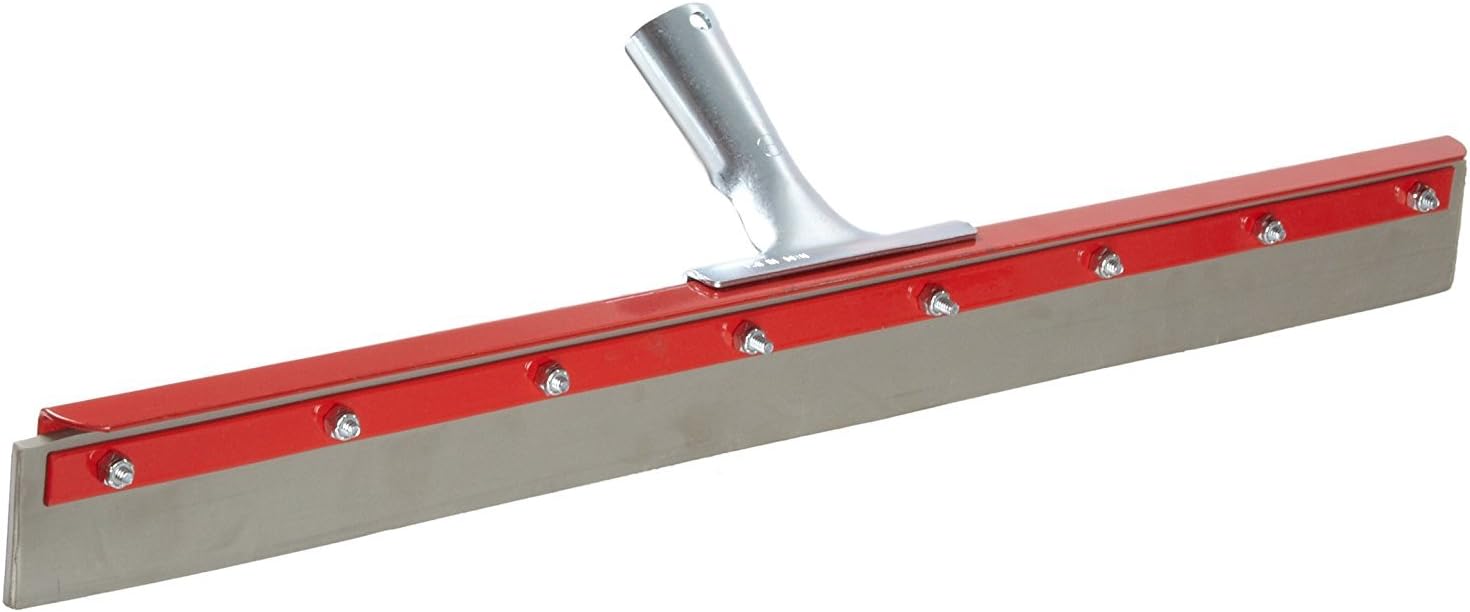 Haviland 1424 EPDM Rubber Non-Marking Heavy Duty Floor Squeegee, 24" Length, Gray
