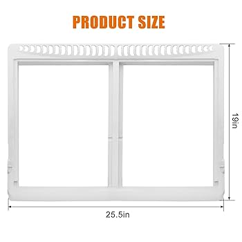 Amazon.com: 240364787 Crisper Pan Cover Compatible with