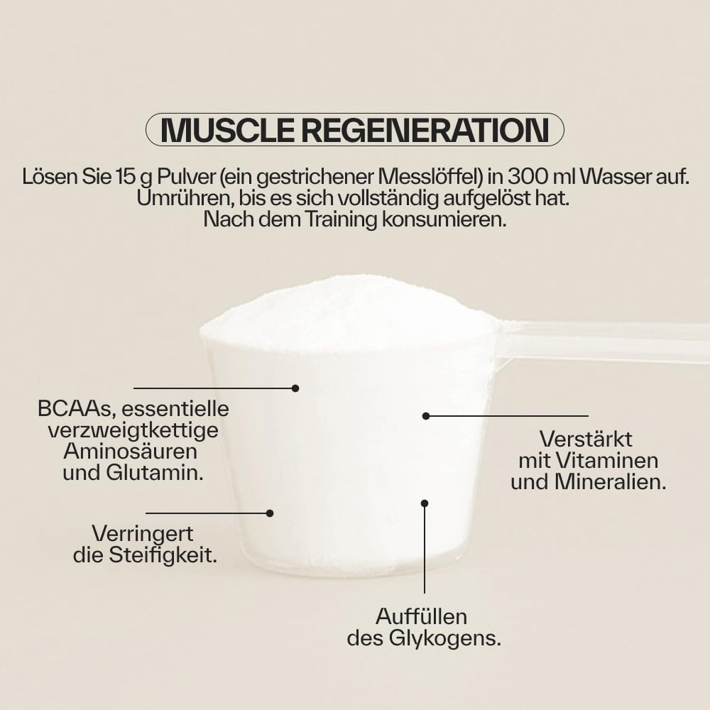 NDL Pro-Health BCAA 2:1:1 +Glutamin Pulver mit Vitaminen und Mineralstoffen