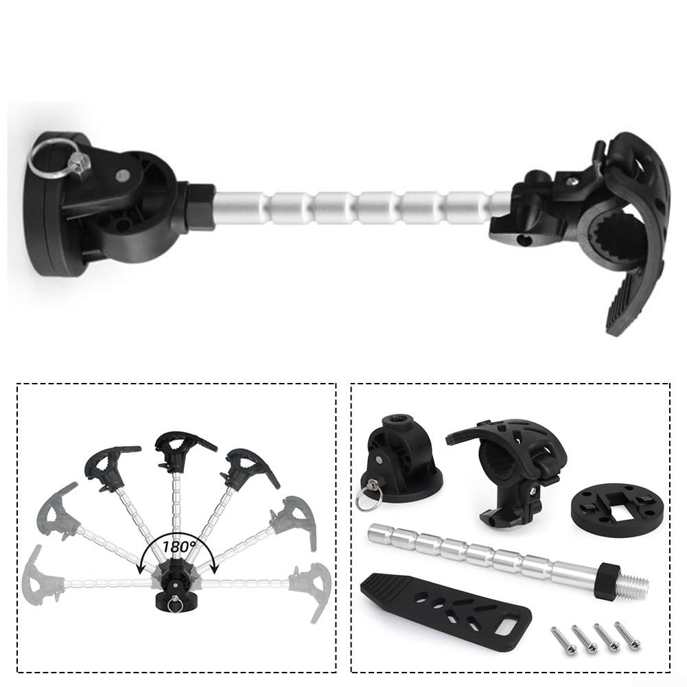 Support stabilisateur de moteur pour pêche à la traîne conçu pour Minn For Kota Angles réglables pour une performance optimale