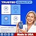 Bluesun Methylene Blue Capsules - Supplement with Vitamin C Ester, 90 Capsules, Pharmaceutical USP Grade, Third-Party Tested, Manufactured in The USA