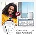 LG 10000 BTU SACC(14000 ASHRAE) Portable Air Conditioners with Dual Inverter Cools 450 Sqft Ultra Quiet & Easy Install WiFi App Medium & Large Room Air Conditioner AC Unit Home White LP1022FVSM