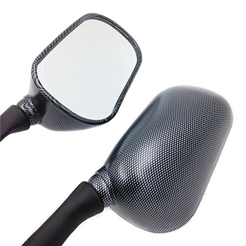SMT-OEM Style Mirrors Compatible With 2004 2005 2006 R1 Carbon Fiber Color [B00RUE7DTA] - Thumbnail 3