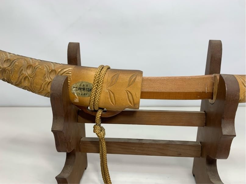 Amazon | 年代物木刀マキリアイヌ模擬刀北海道阿寒アイヌ彫古民具工芸