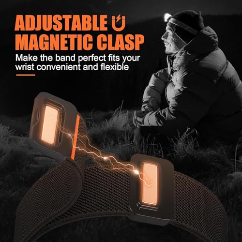 Image of GETSABLE Stretchy Elastic Sport Strap Compatible with Apple Watch Ultra 3 /2 /1 49mm 46mm 45mm 44mm, Magnetic Nylon Band for iwatch Series 11 /10 /9 /8 /7 /6 /5 /4 /3 /SE (Wine Red)