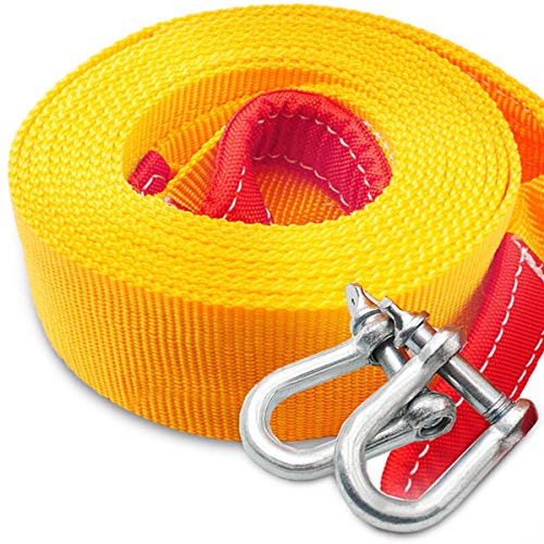 Sangle de remorquage haute résistance 5m 8t pour dépannage de voiture