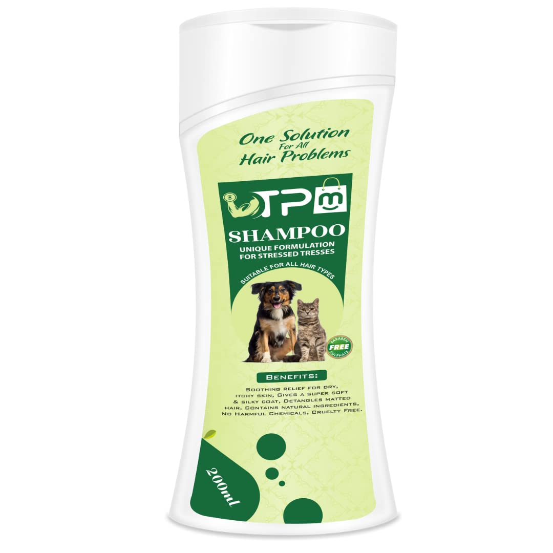 See full amazon price history chart for TPM Pet Shampoo for Dogs for Cats, Anti Itch Shampoo for Soft & Silky Coat with Natural Ingredients, Paraben, Sulphate & Cruelty Free - 200 ml TPM Pet Shampoo for Dogs for Cats, Anti Itch Shampoo for Soft & Silky Coat with Natural Ingredients, Paraben, Sulphate & Cruelty Free - 200 ml (B0C4672ZP5) Amazon Price History, Amazon Price Tracker