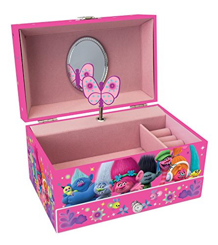 Joy Toy Trolls portagioie con carillon per Bambini, 67686