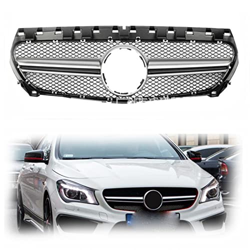 Grille de calandre avant Benz CLA W117 maille argent 2013-2016 - 4