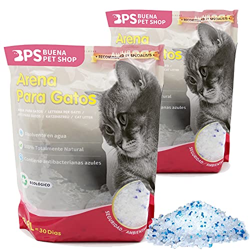 Arena Silice Gatos Magic Clean Marca BPS BUENA PET SHOP