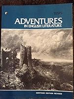 Adventures in English literature: Tests 015335061X Book Cover