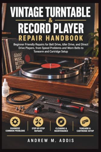Vintage Turntable & Record Player Repair Handbook image 2