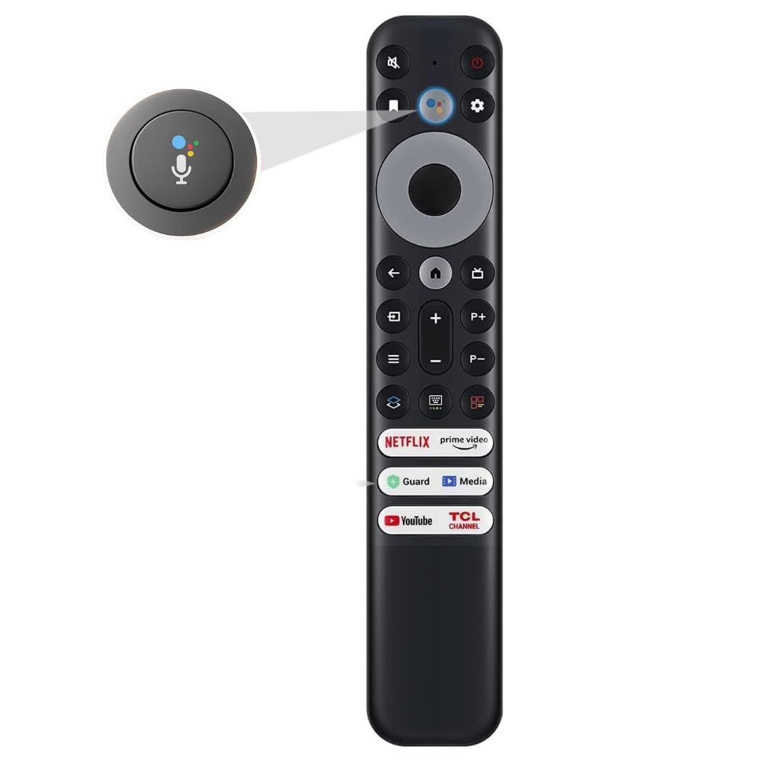 Replacement Remote Suitable for TCL Smart TVs – Supports ZEE5, Netflix & Prime Video | Voice Command | Verify Compatibility Before Purchase-image-46