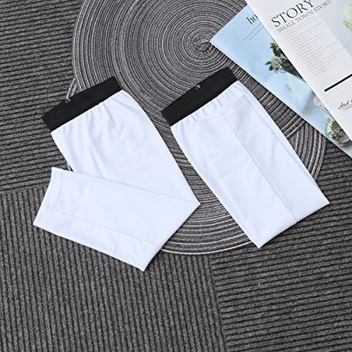 Sosoport 3 Peças Protetor de Cotovelo Protetor Uv Tamanho Elástico Respirável Capa de Equitação de B