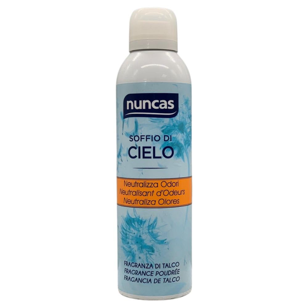 Neutralizza Odori Spray 250ml, Disponibile in Varie Profumazioni (4 Unità, Soffio di Cielo)