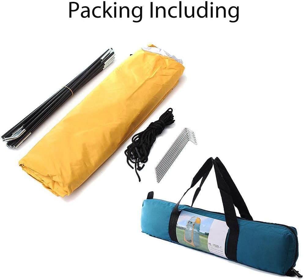 Outdoor Pop Up Shower Tent Camping Toilet Tent Shower Privacy Tent for Changing Dressing Room Beach Fishing Hiking Portable Outdoor Changing Tent Shelter