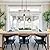 Farmhouse Dining Room Pendant Light Fixture Over Table, 3-Light Rustic Solid Wood Kitchen Island Lighting with Metal Shades, Modern Black Linear Chandelier for Pool Table