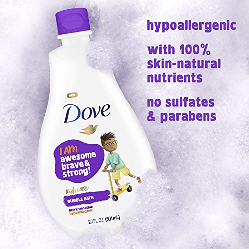 Unilever Dove Foaming Body Wash For Kids 4 Count Berry Smoothie Hypoallergenic Skin Care 13.5 oz