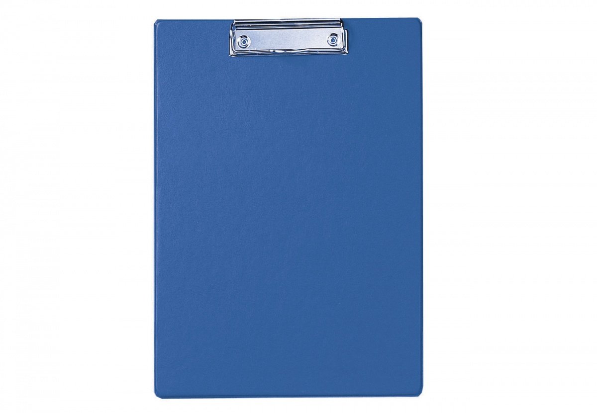 MAUL 23355-37 - Portablocco con rivestimento in pellicola, DIN A4, blu