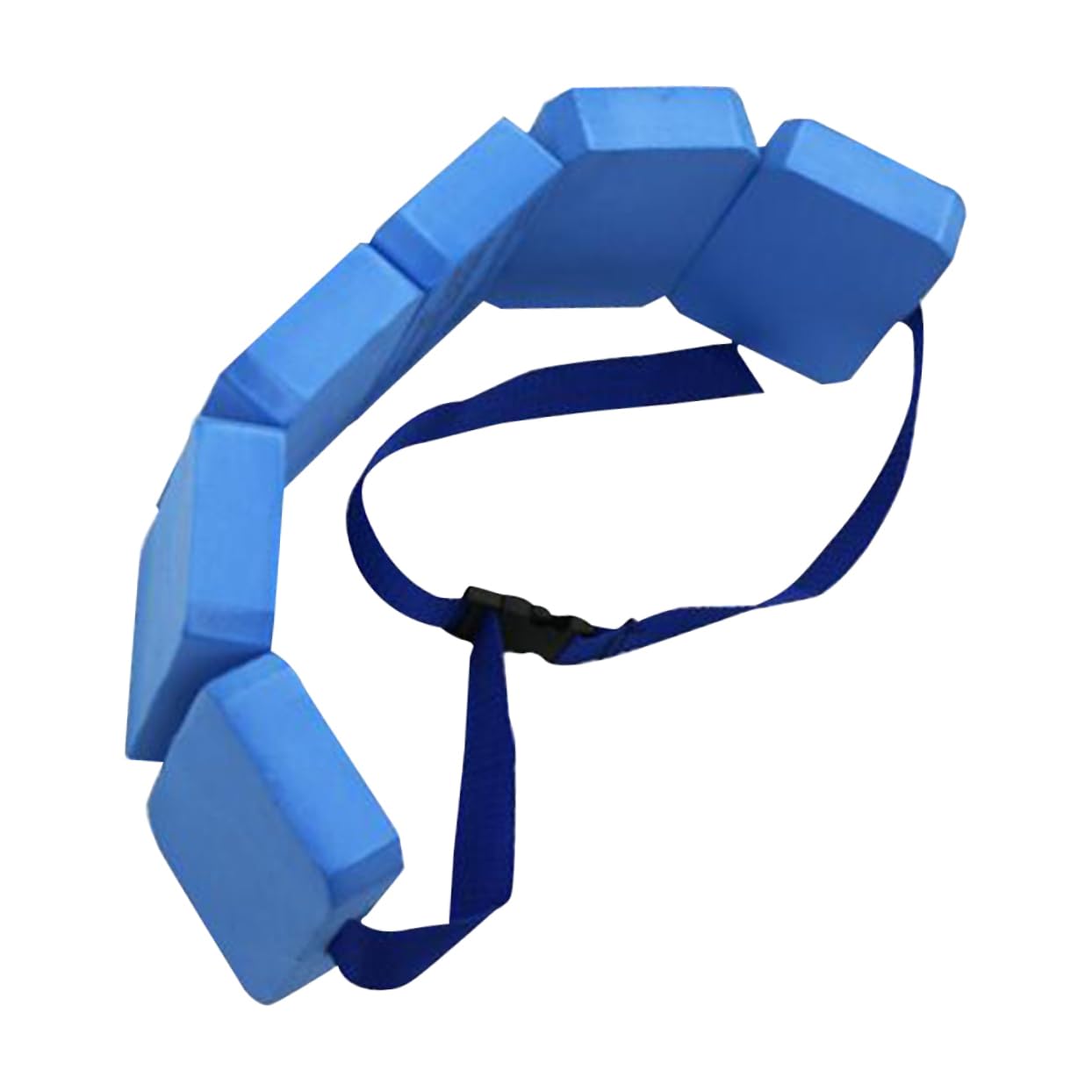 Parliky Adult Eva Swimming Training Auxiliary Float Belt Buoyancy Aid for Beginners Lightweight Watertight for Non Swimmers Practice Equipment for Pools Lakes Blue