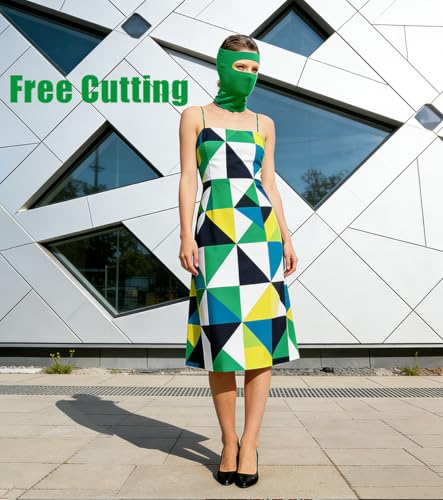 Image of 3 Pieces Full Face Mask, Stretchy Faceless Cloth Masks, Statue Inflatable Costume Accessory for Adult Men Women