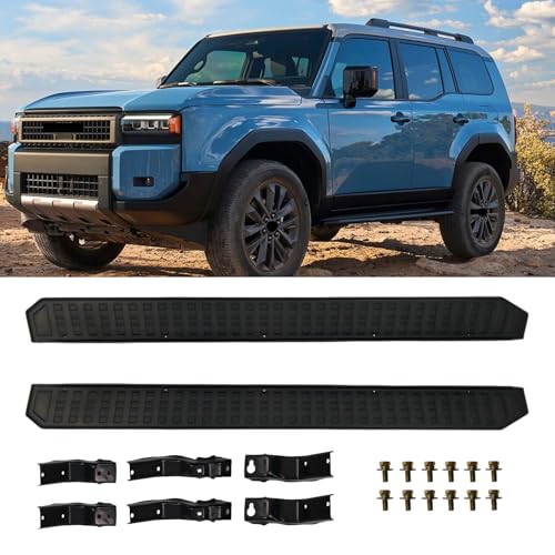 Barras Transversales de Techo de Aluminio Negro para Toyota Land Cruiser